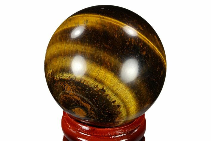 Polished Tiger's Eye Sphere - South Africa #116061